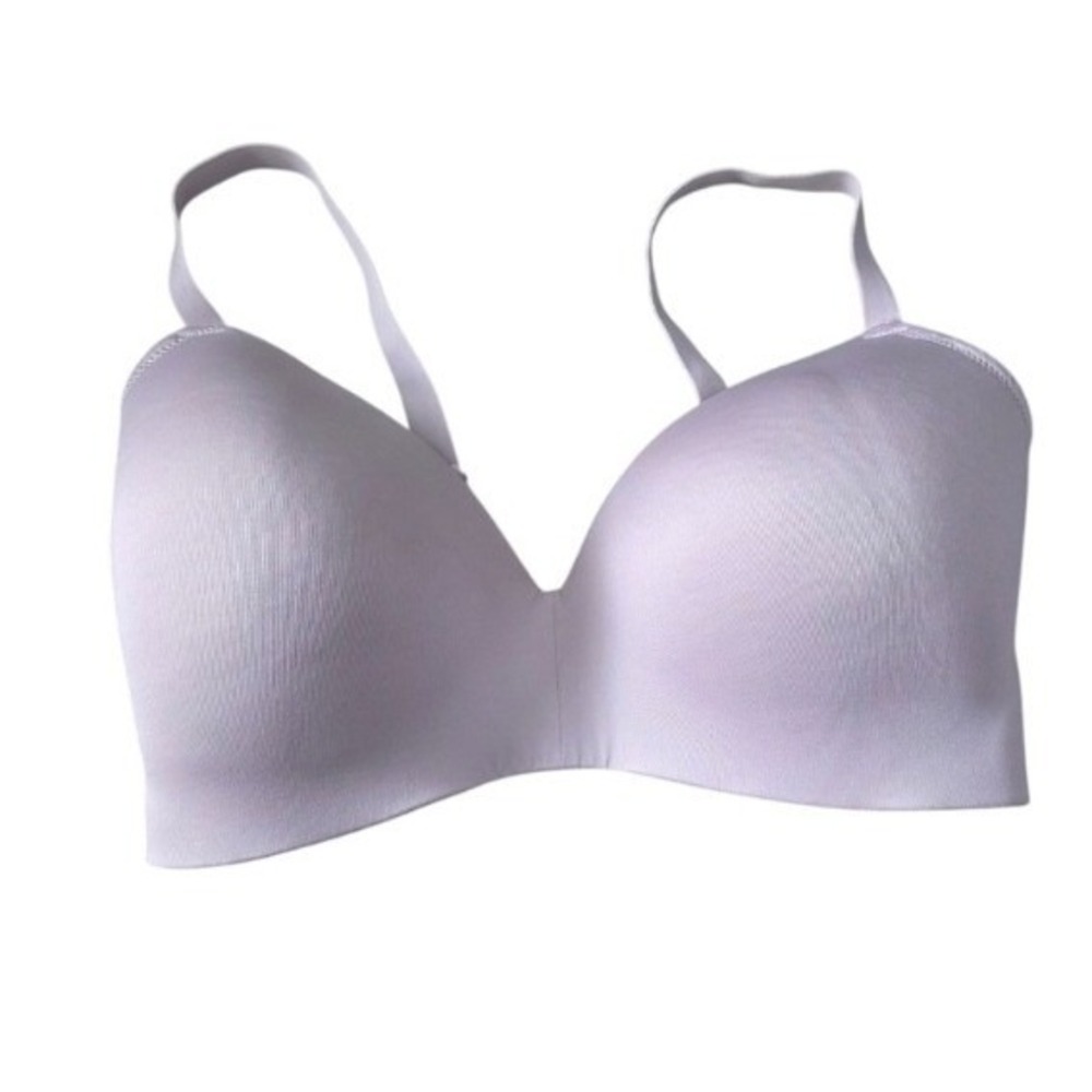 Maidenform Bra 36DD Womens Light Purple Wireless Padded Adjustable Straps